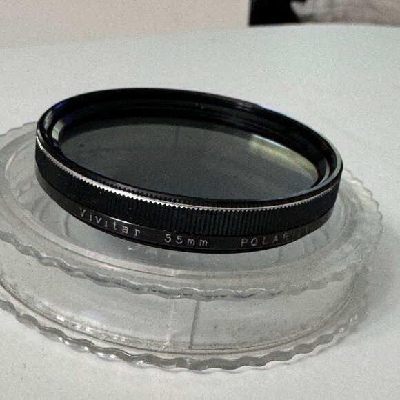 Vintage Yashikor Aux Telephoto & Wide Lens Set Vivitar 55mm Lens Leather Case - Picture 14 of 16